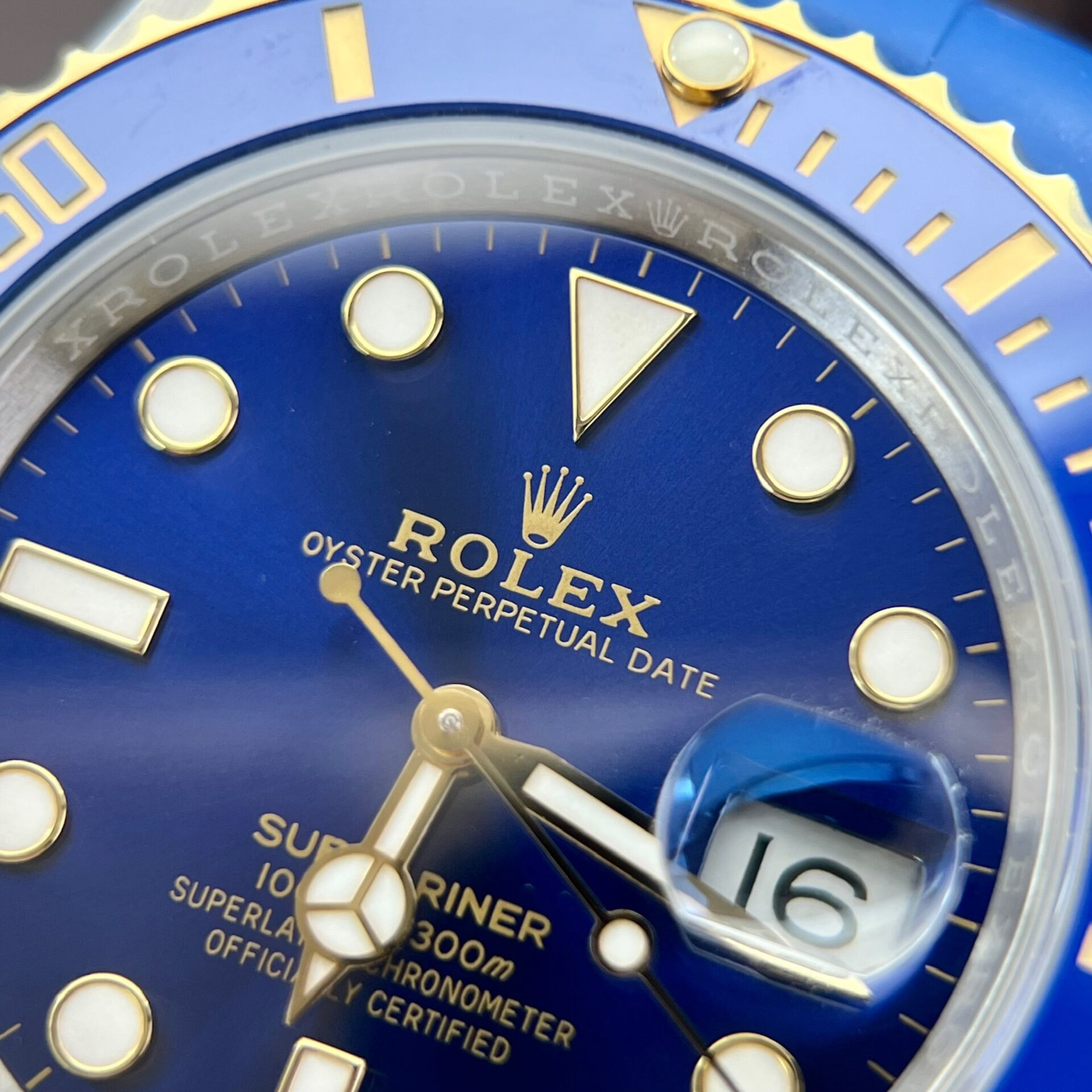 Rolex Submariner Replica Watches Blue Dial Clean Factory 40mm - Top club