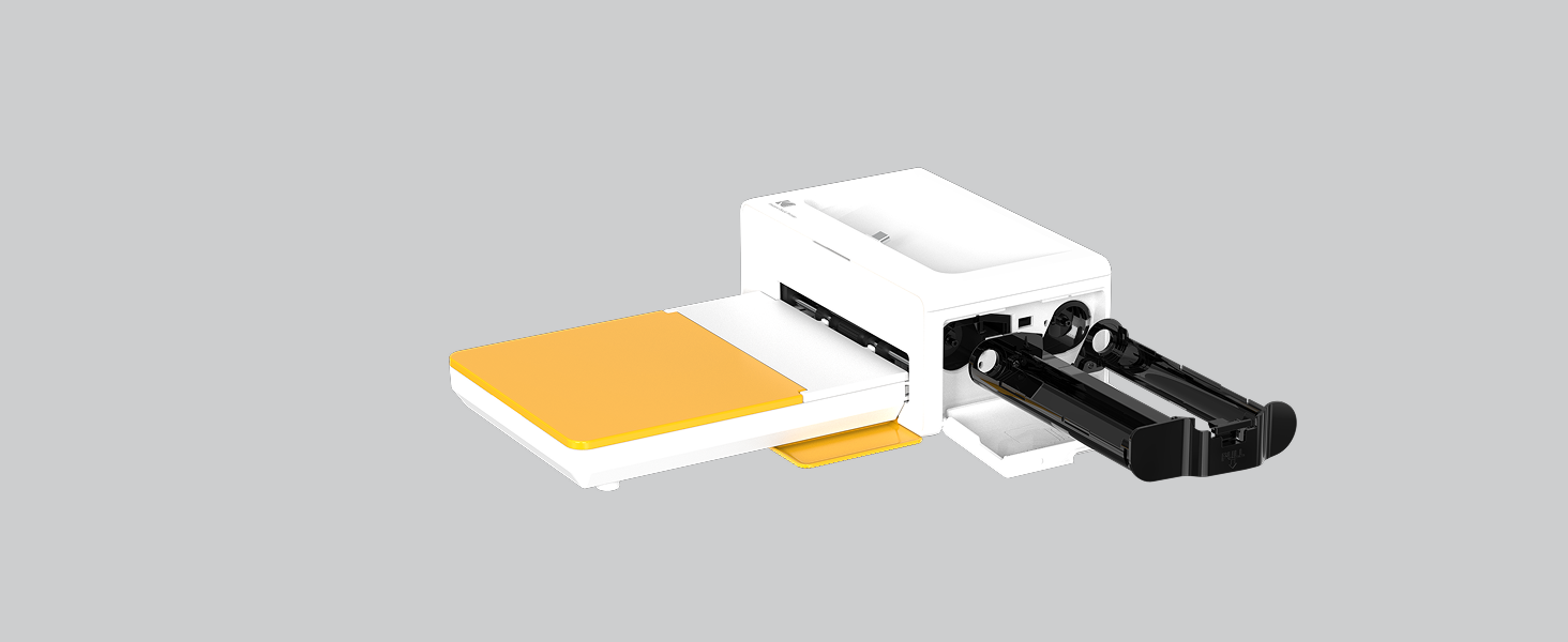 柯达 Dock Plus 4PASS 即时照片打印机 4x6 套装 蓝牙 适用于 iPhone 安卓系统 学校 家庭