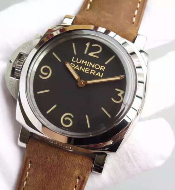 Replica Panerai PAM557 Black Dial Brown Asso Strap P.3000 Super Clone - Elite Watch Atelier