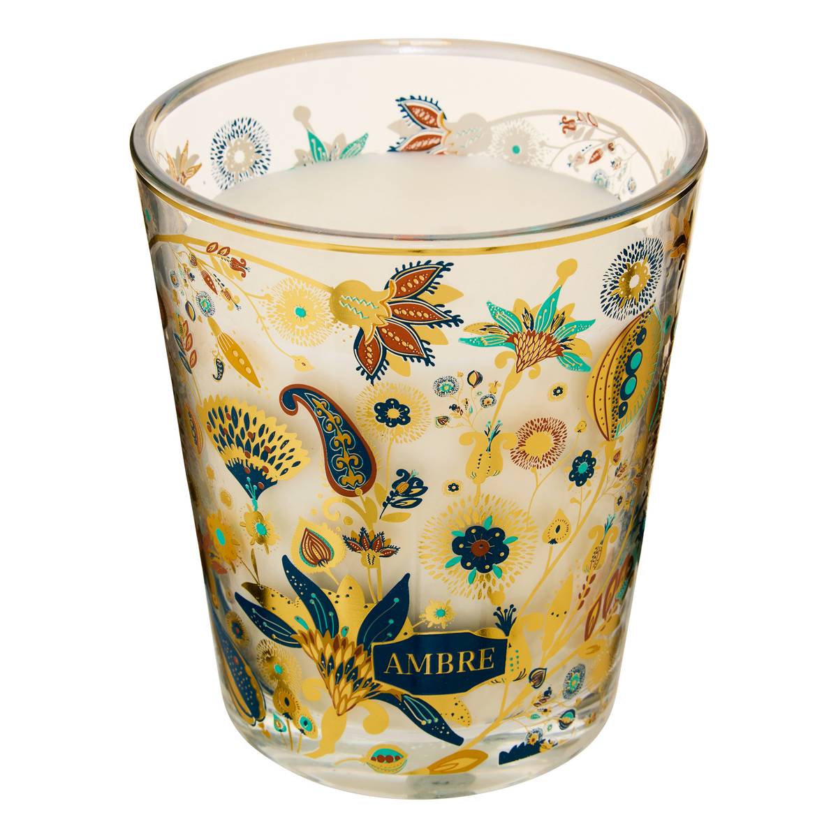 Scented Candle "Ilan" Woody fragrance, Amber, 820g