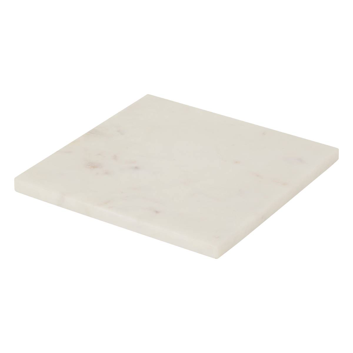 Trivet "Marble" Marble, 19x19 cm, White