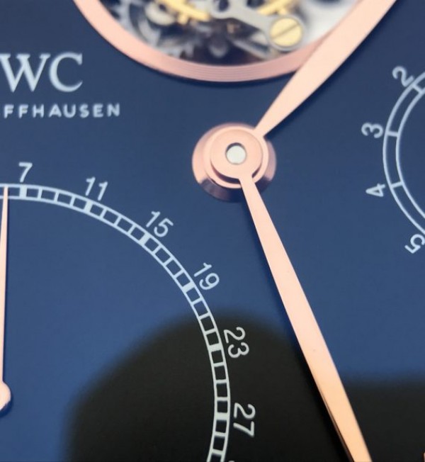 Replica IWC AZ Portuguese Tourbillon IW5046 RG Black Dial - Top club