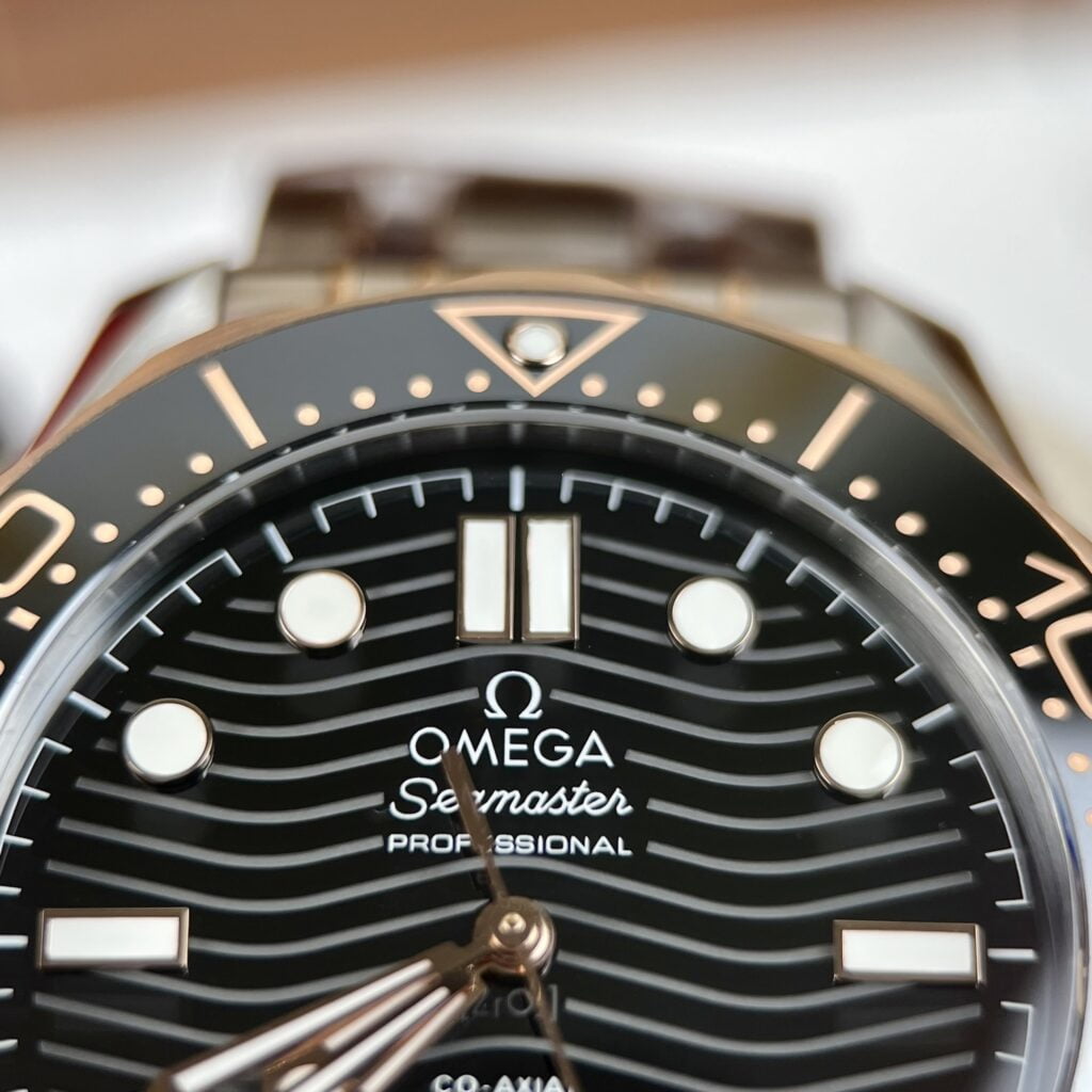 Omega Replica 1:1 Watch Seamaster Black Wave Pattern Demi Factory VS 42mm - Top club