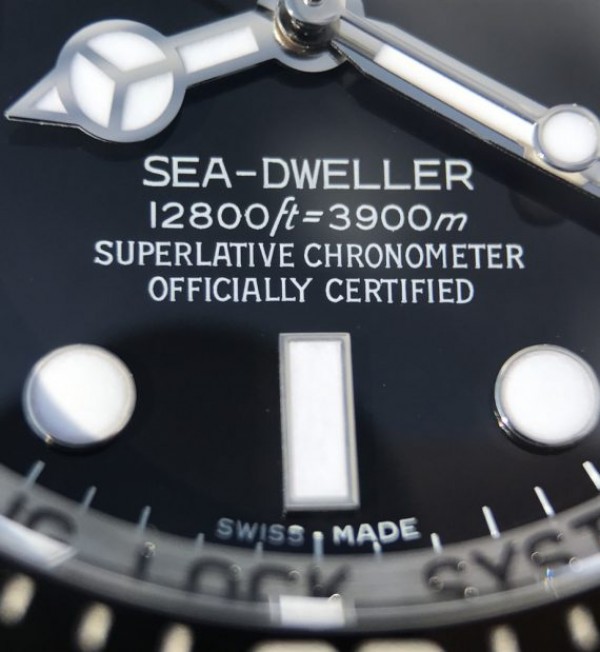 Replica Rolex Sea-Dweller DEEPSEA 116660 Black Ceramic Noob V7 SA3135 - Top club