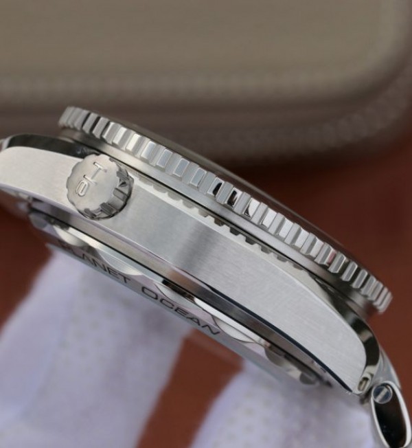 Replica Omega Planet Ocean Master Chronometer OMF Black LiquidMetal SS Bracelet A9900 - Top club