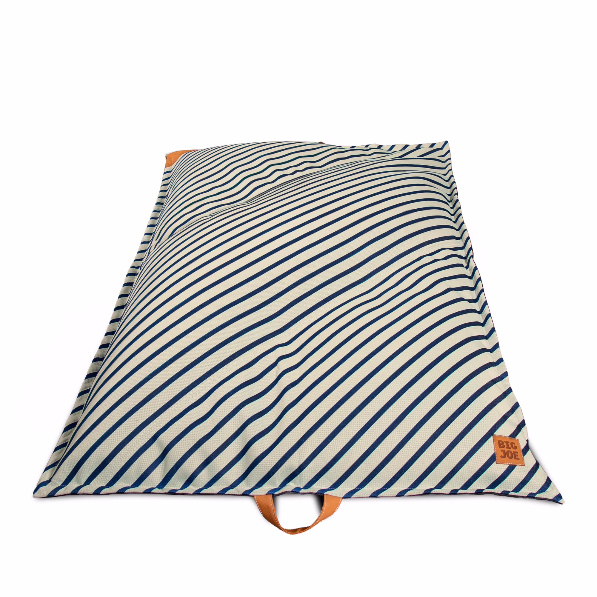 Big Joe Lagoon Lounger No Inflation Needed Pool Float, Americana Nautical Stripe Double Sided Mesh, Quick Draining Fabric, 5 feet Giant - Image 13