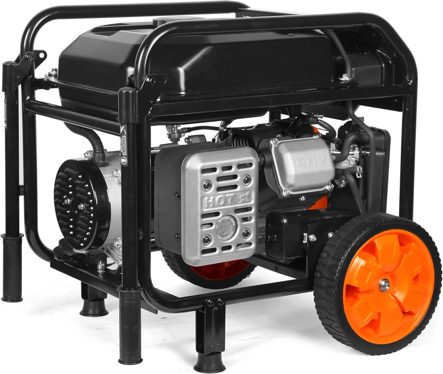 WEN 5600-Watt Portable Generator, Electric Start, 224cc, Transfer-Switch And RV-Ready - GN5602X - Image 7 WEN 5600-Watt Portable Generator, Electric Start, 224cc, Transfer-Switch And RV-Ready - GN5602X - Image 7