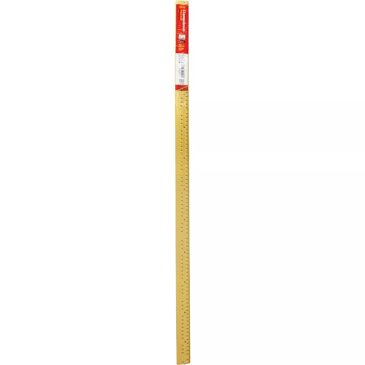 Do it Satin Gold Fluted 1-3/8 In. x 3 Ft. Carpet Clampdown with Teeth