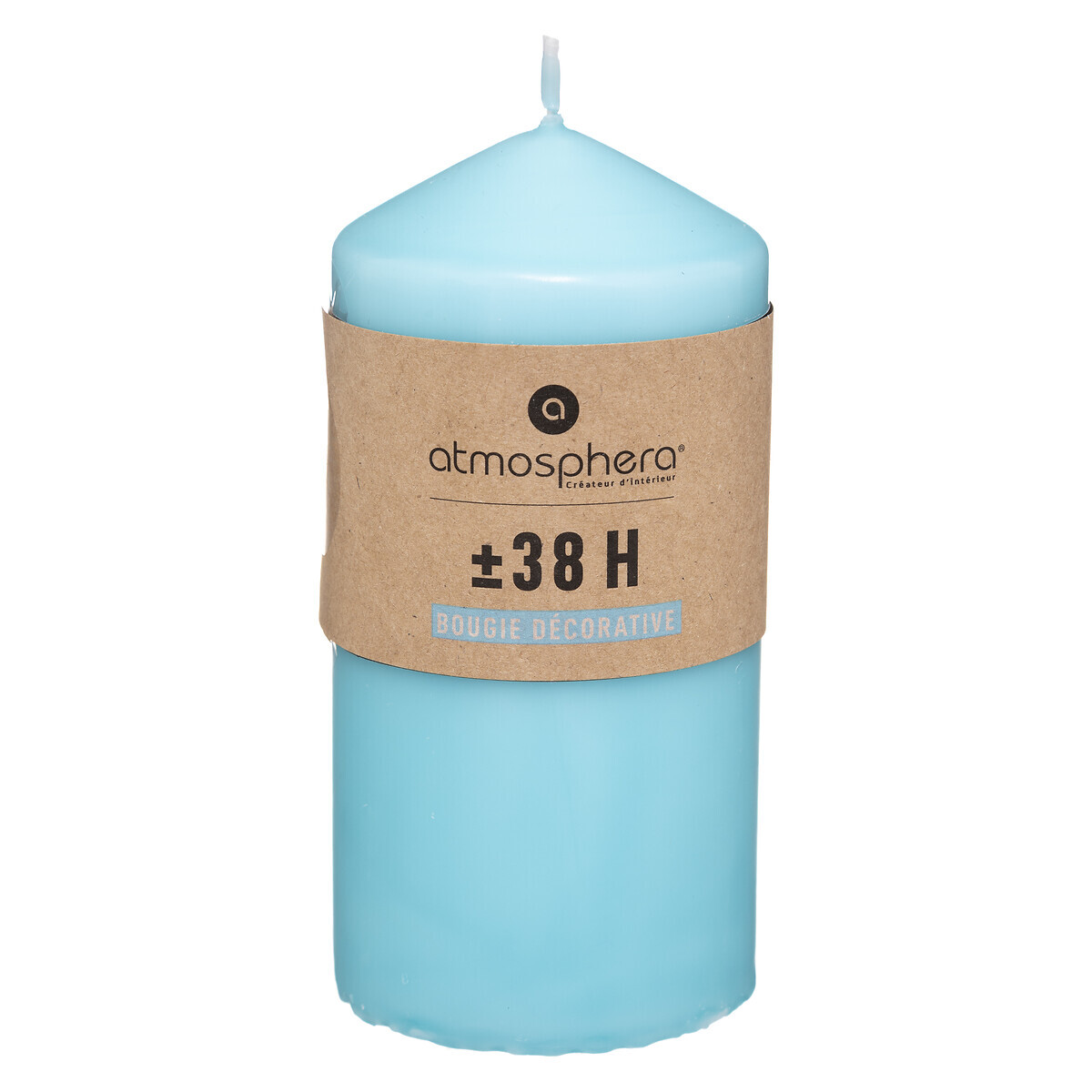 Candle Turquoise blue, 355g