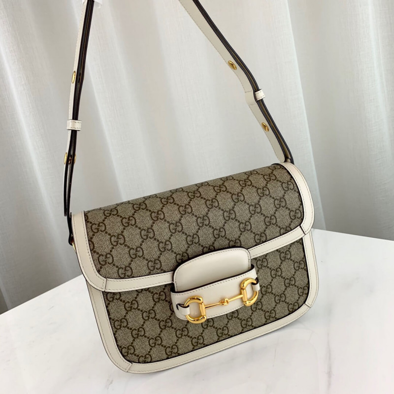 Replica Gucci 1955 Horsebit Gg Supreme Shoulder Bag 6022041:1High-quality replica