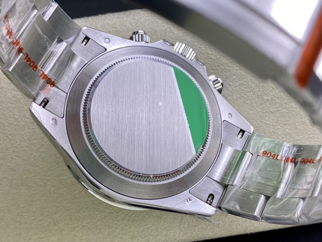 Rolex Daytona-Modified full green diamond-white gold color(1:1 replica) - Top club