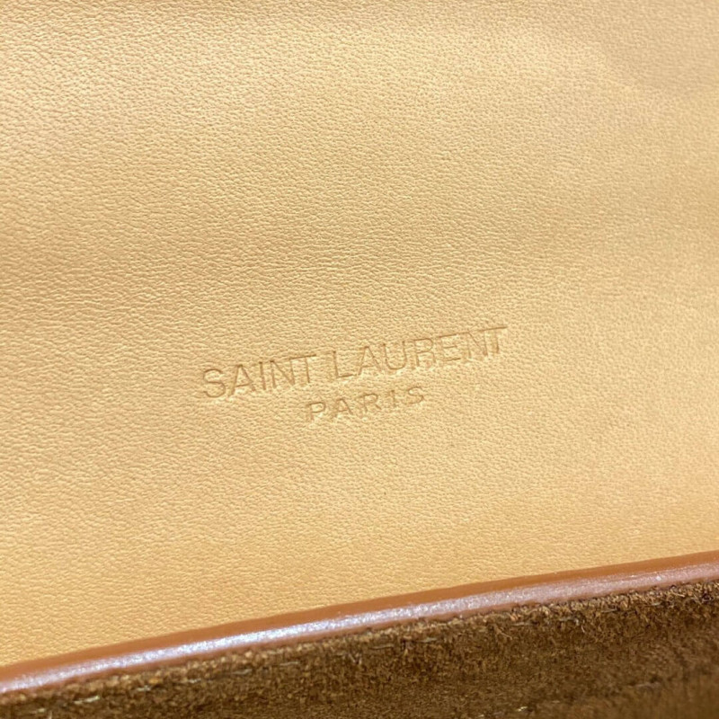 Replica Saint Laurent Kaia Ysl-Plaque Small Leather Satchel 6197401:1High-quality replica