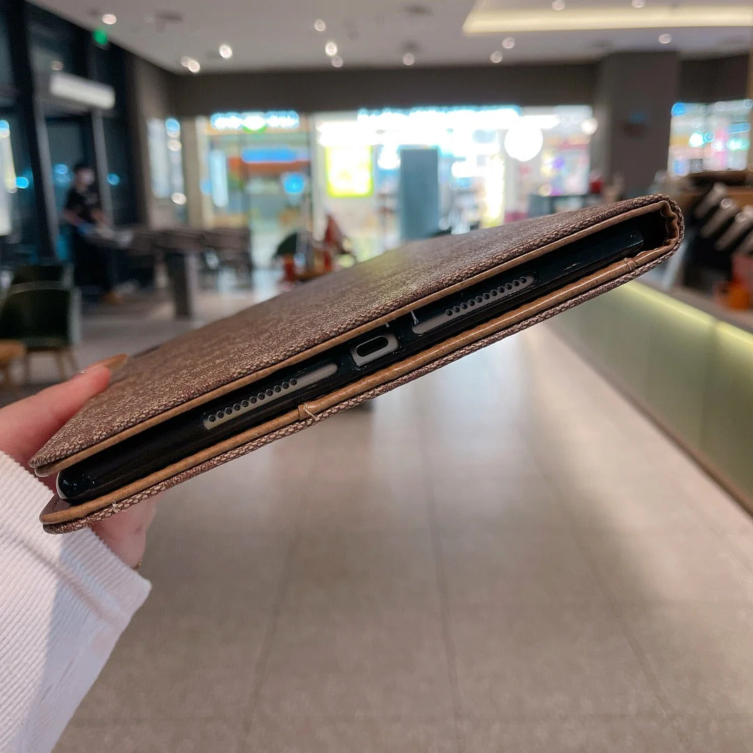 Premium Leather Classic Apple iPad Tablet Case - Wholesale & Influencer
