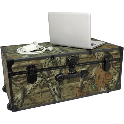 Seward Collegiate Collection Footlocker Trunk with Wheels - Image 36