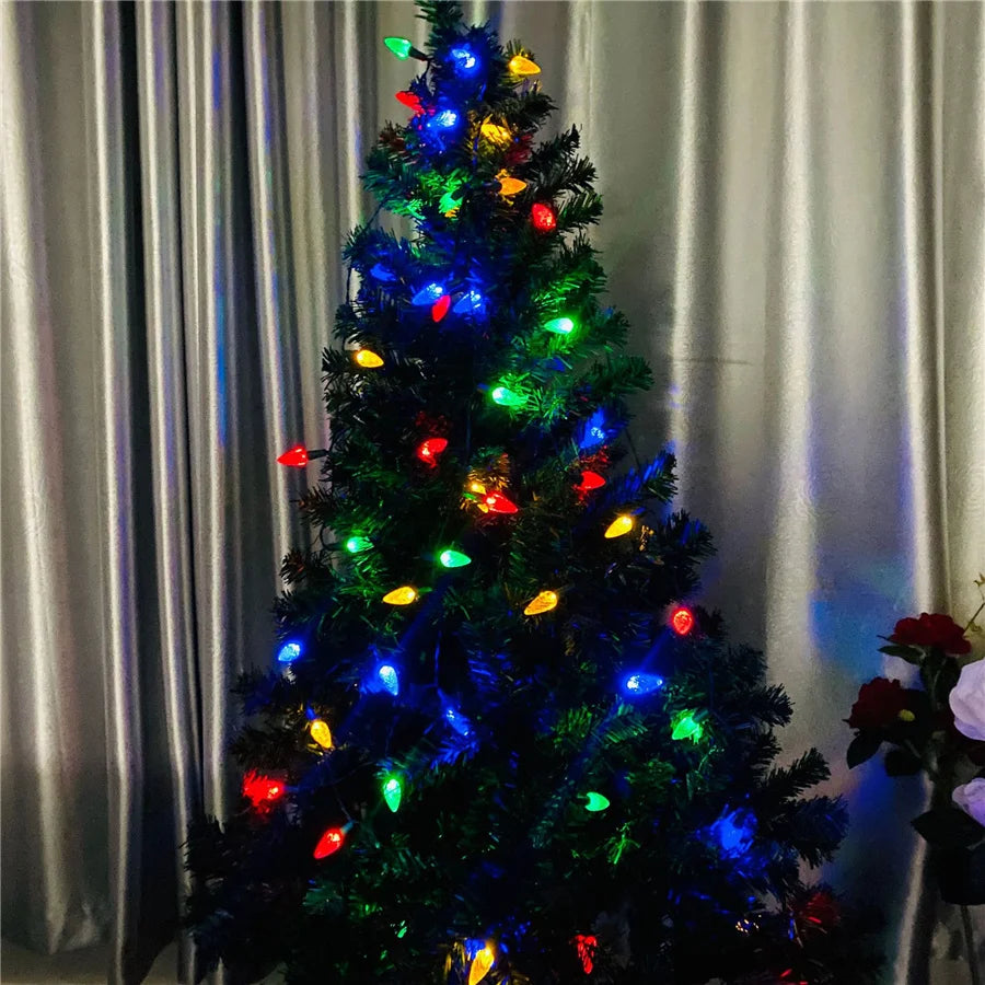 Sprookjesverlichting | Luxe Kerstgarland met 8 Modi