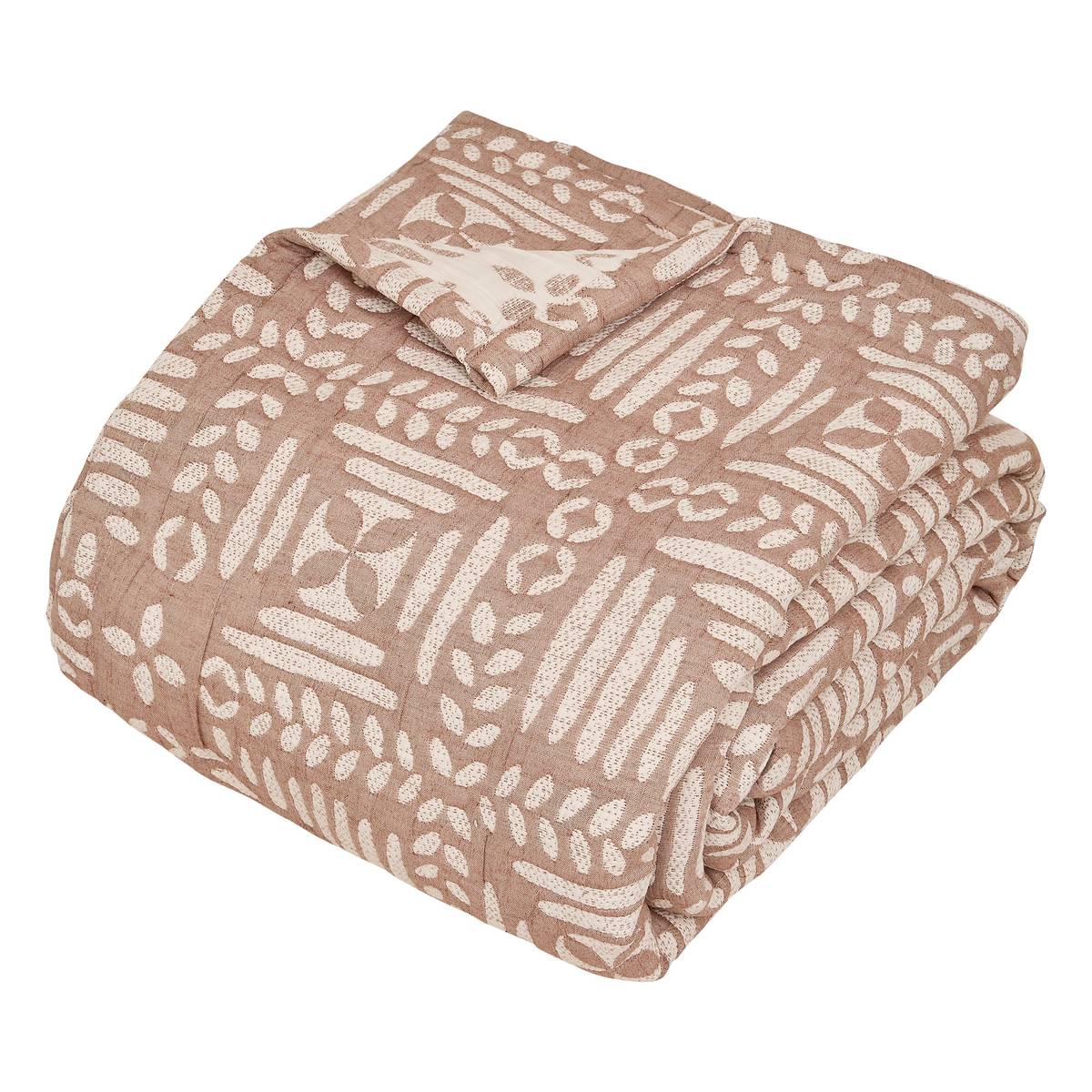 Bedspread "Nuvia" Terracotta, 260x240 cm