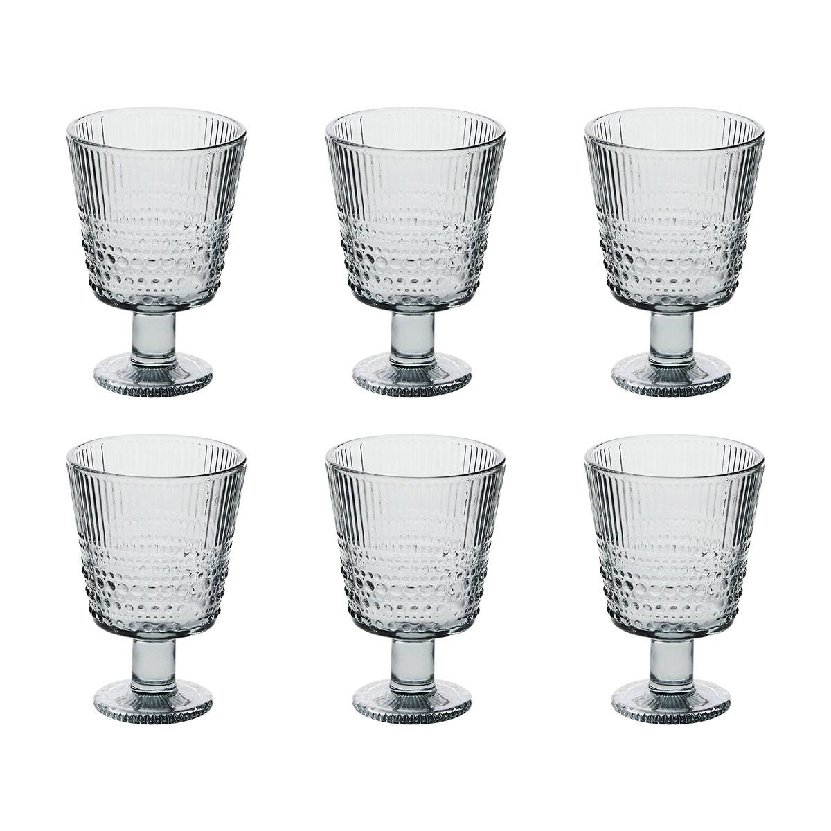 Wine glass "Joa" Glass, 235 ml, Gray