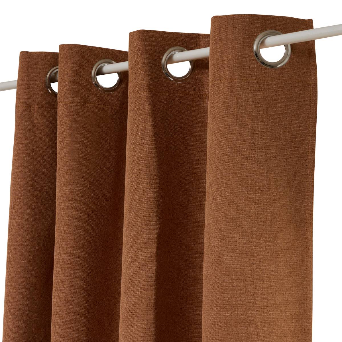 Blackout curtain "Lua Terracotta, 27x39 cm