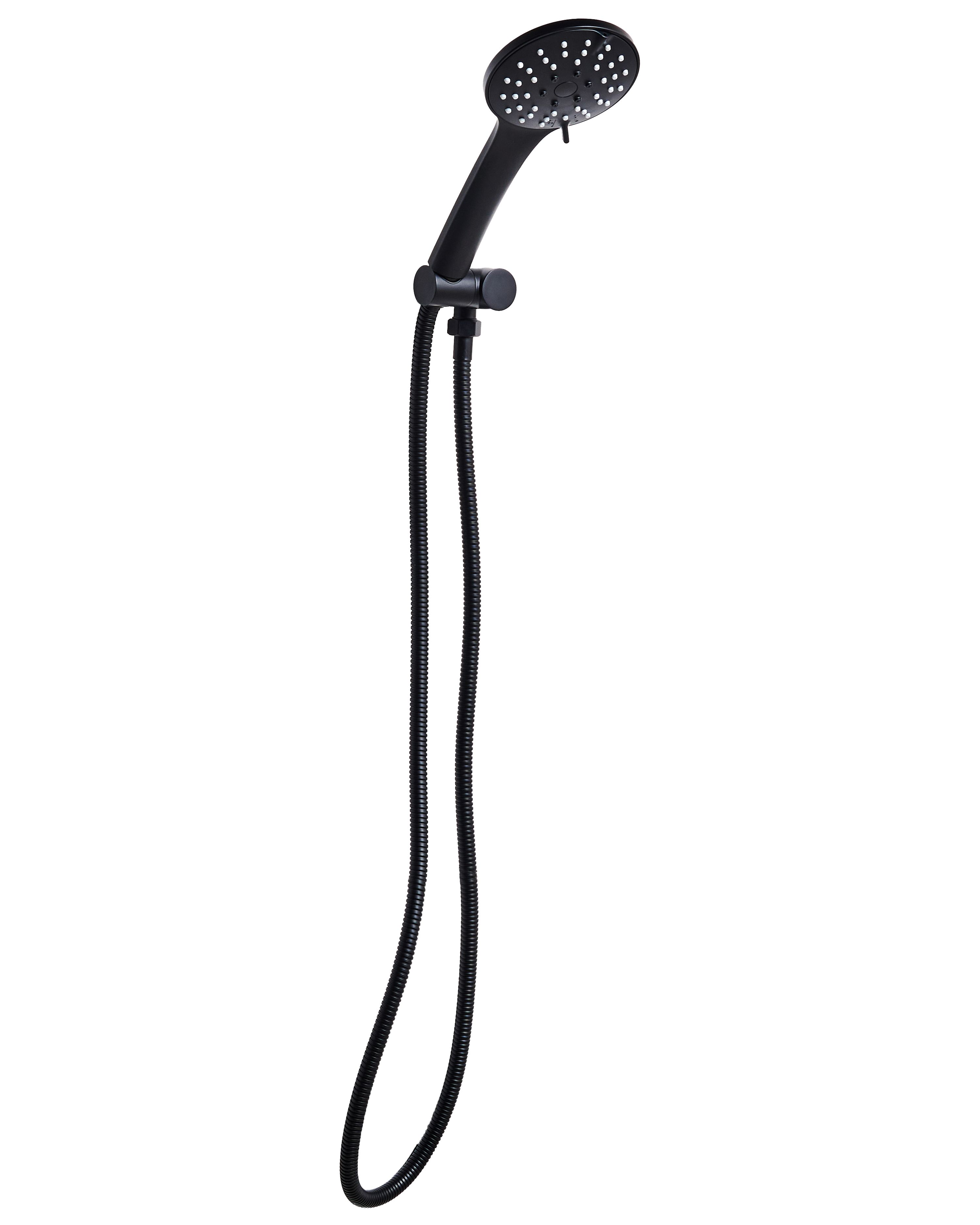 Shower Head and Hose Kit CHURUN 4-function Black