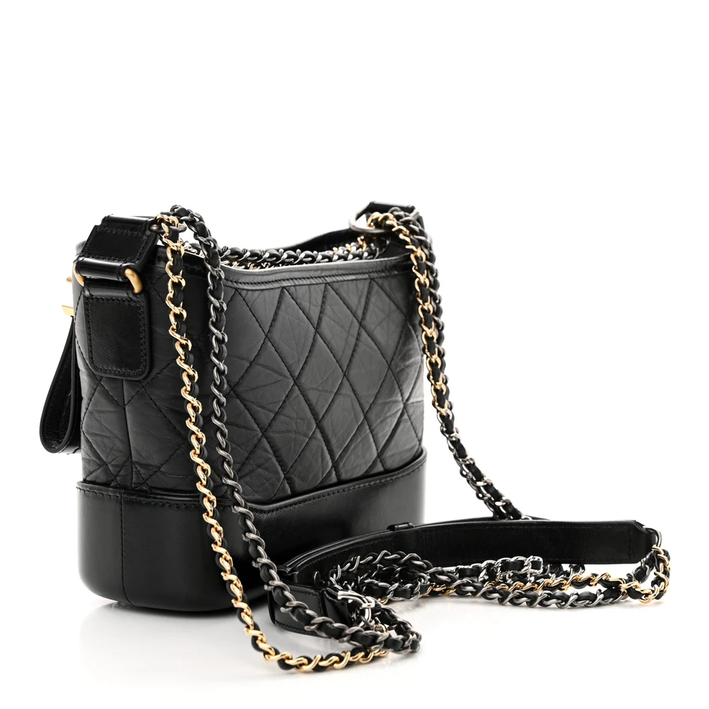 Chanel Black Gabrielle Hobo Replica – Mirror Quality Handbags1:1High-quality replica