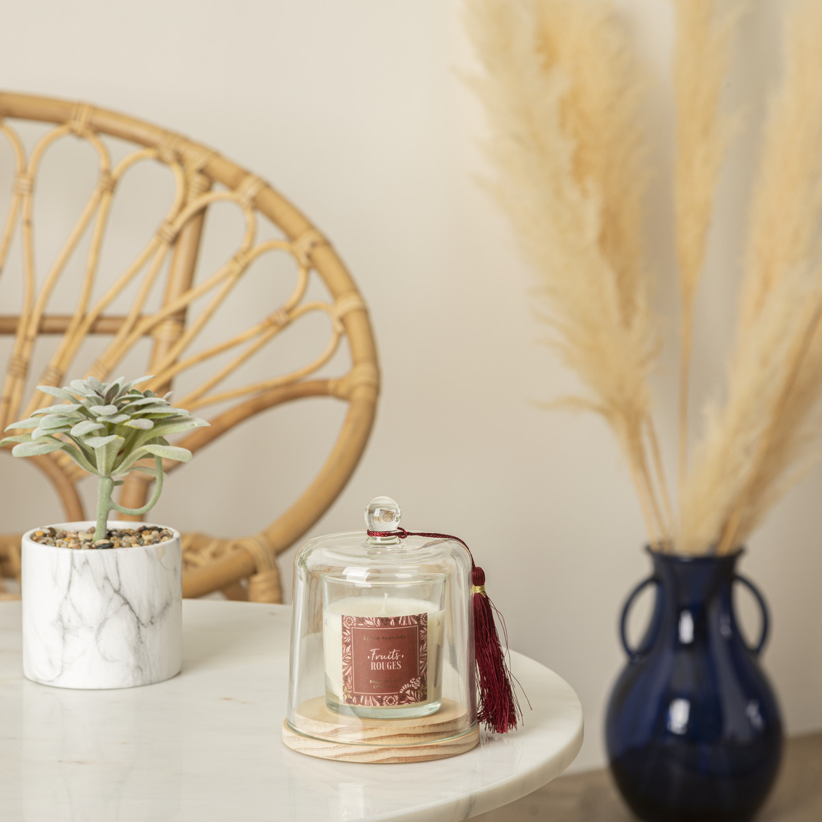 Scented candle "Loli" Red fruits, 130g