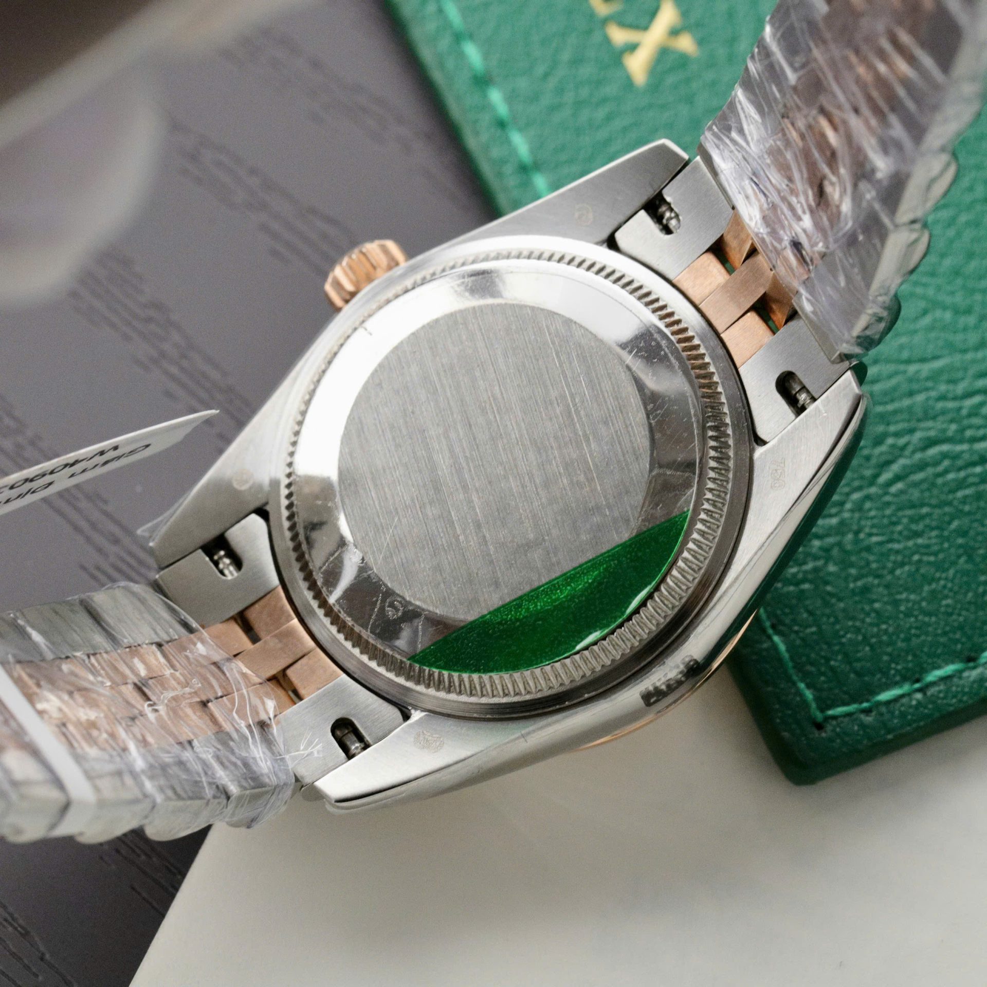 Rolex DateJust Replica Watch Custom Moissanite Diamonds Hong Kong 31mm - Top club