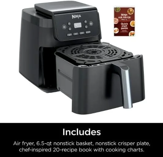 Restored Ninja Air Fryer Pro XL 6.5-QT Basket Air Fryer, 4-in-1 Functionality, Air Crisp Technology, Nonstick, Black (Refurbished) - Image 8