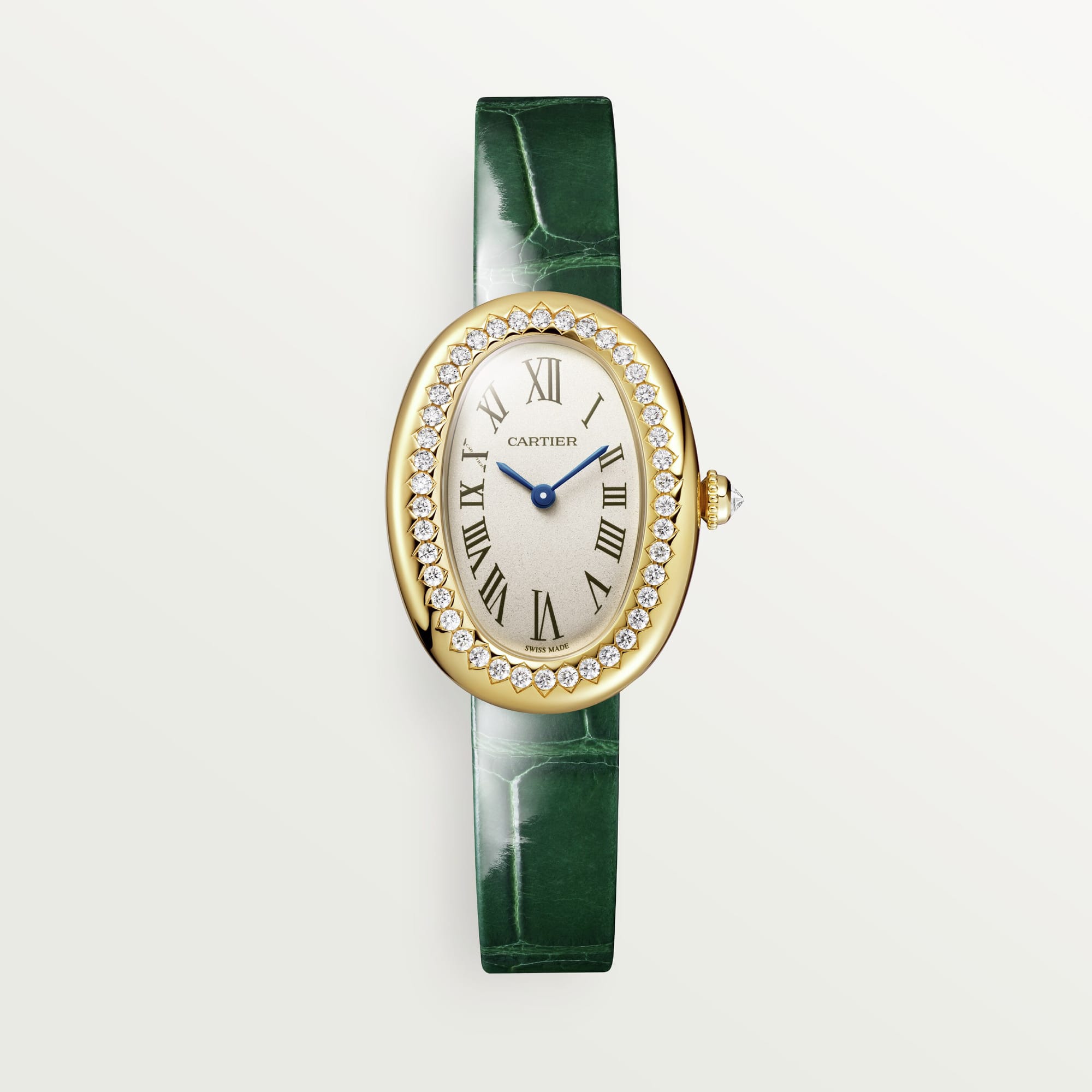 Baignoire de fake cartier watch small model quartz movement(1:1 replica) - Elite Watch Atelier