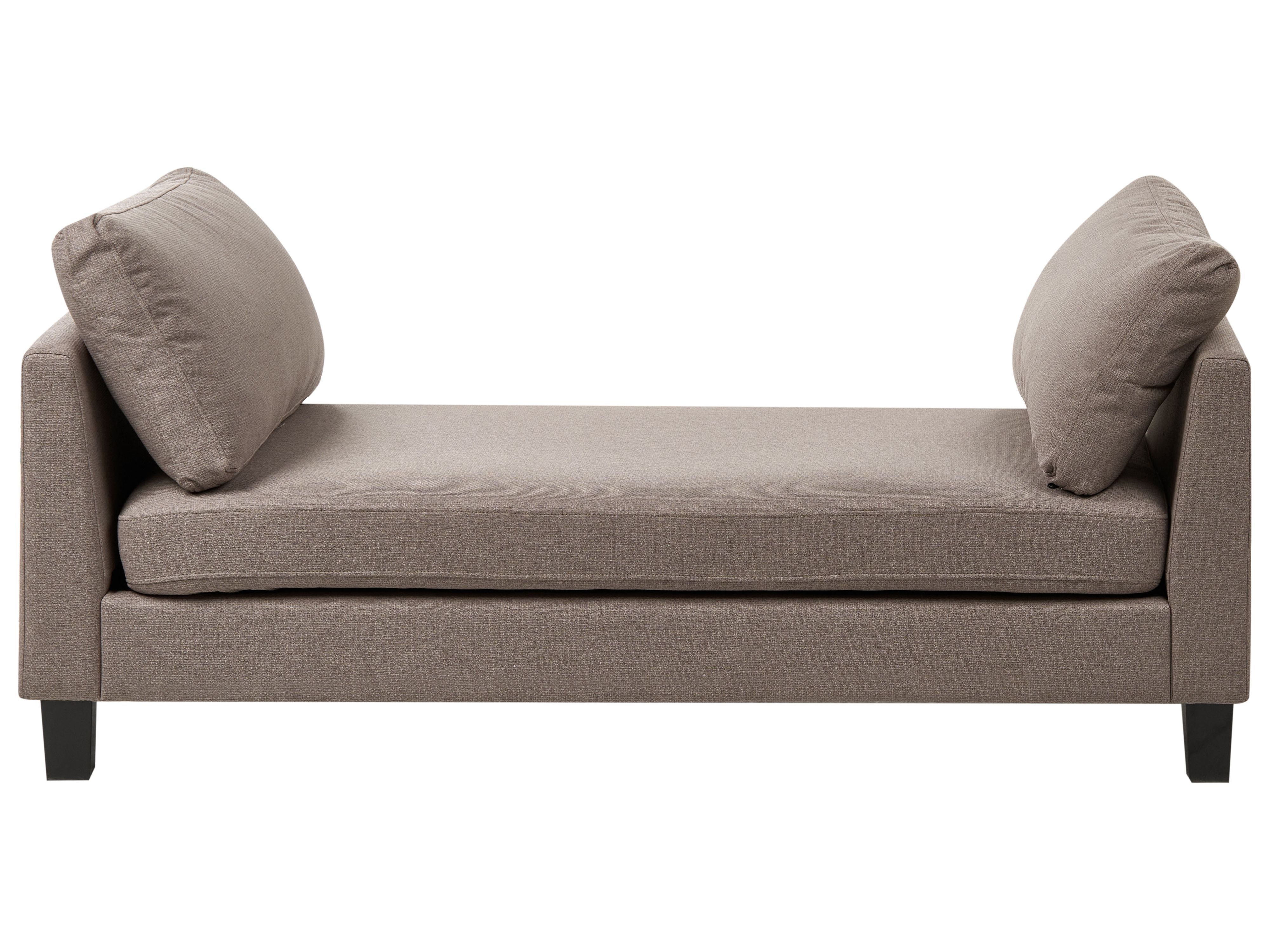 Chaise Longue ARCHIANE Fabric Taupe