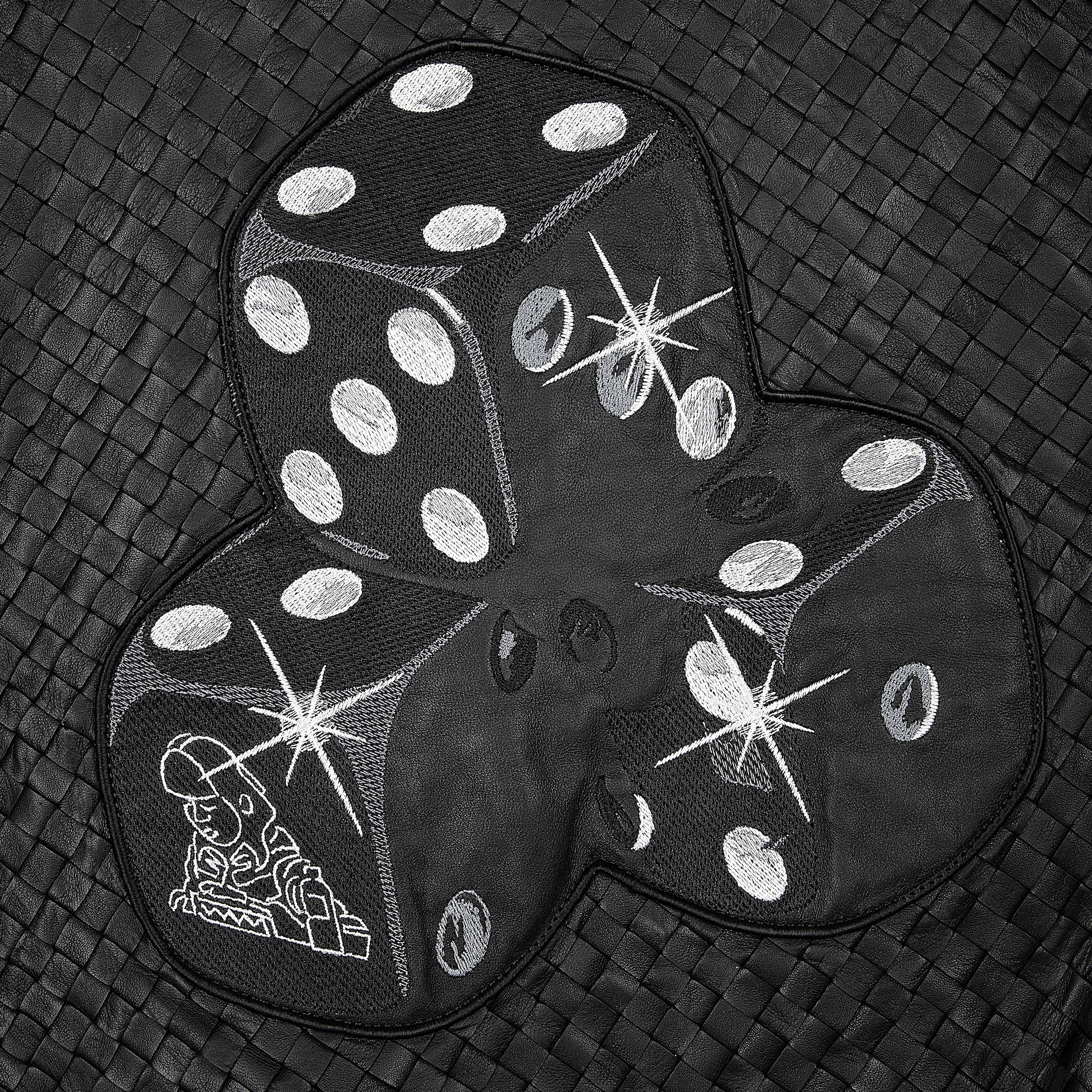 "dice" Leather Jacket