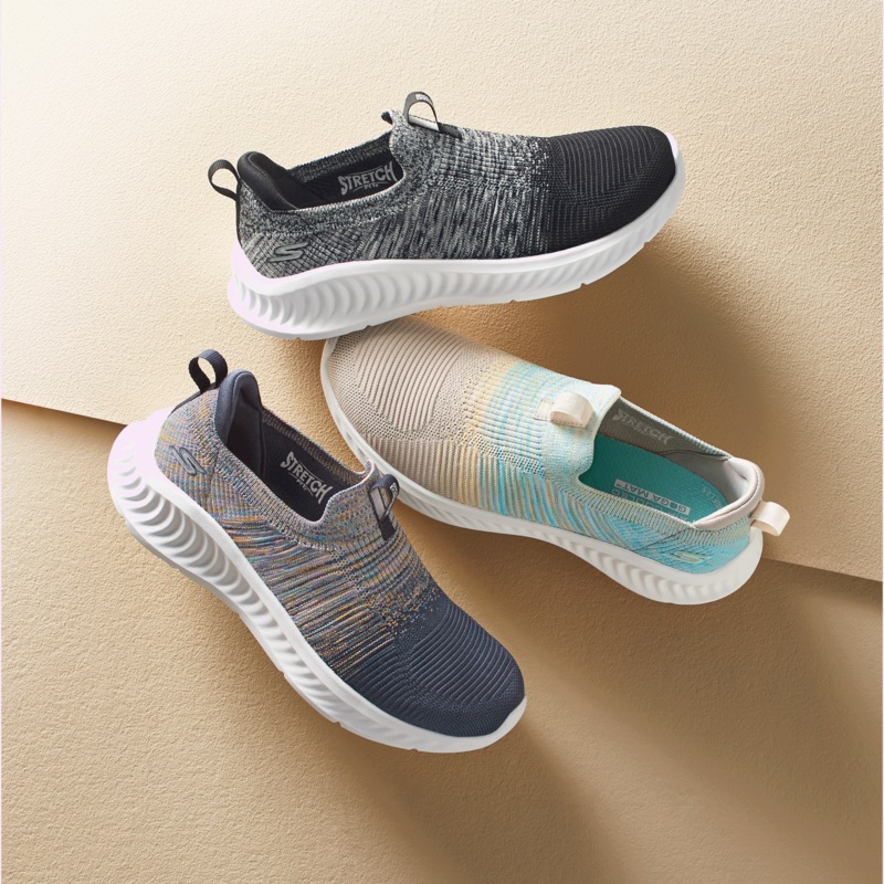 Skechers Women's GO WALK Now Ombre Slip-On - MIDNIGHT VELVET CATALOG