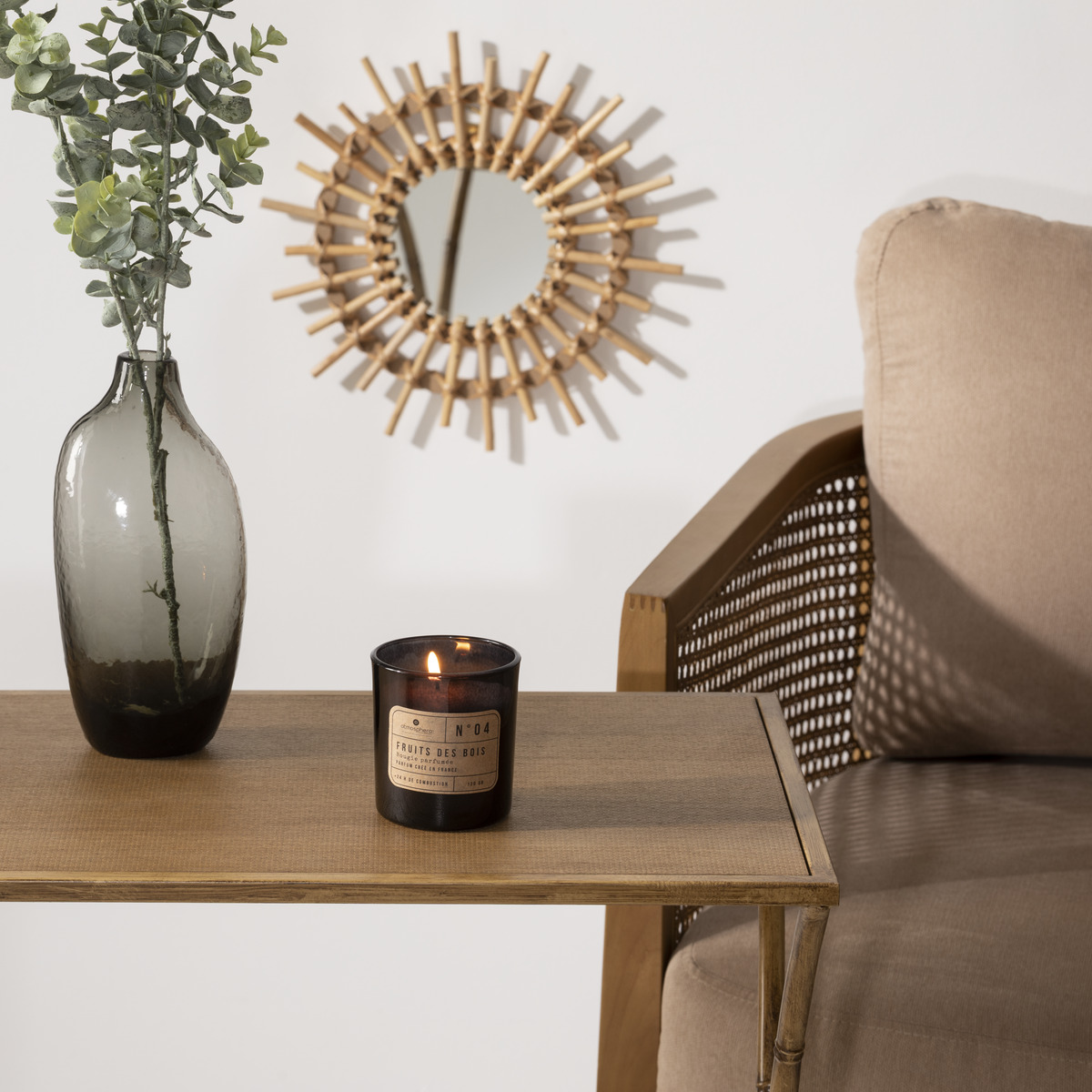 Anti-odour scented candle Forest fruits, 130g