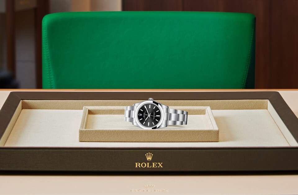ROLEX Oyster Perpetual 34 – M124200-0002(1:1 replica) - Elite Watch Atelier