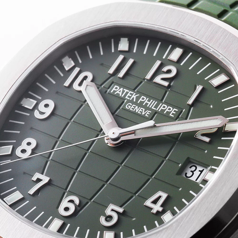 Patek Philippe Aquanaut Khaki Green Dial Watch 5168G-010(1:1 replica) - Elite Watch Atelier