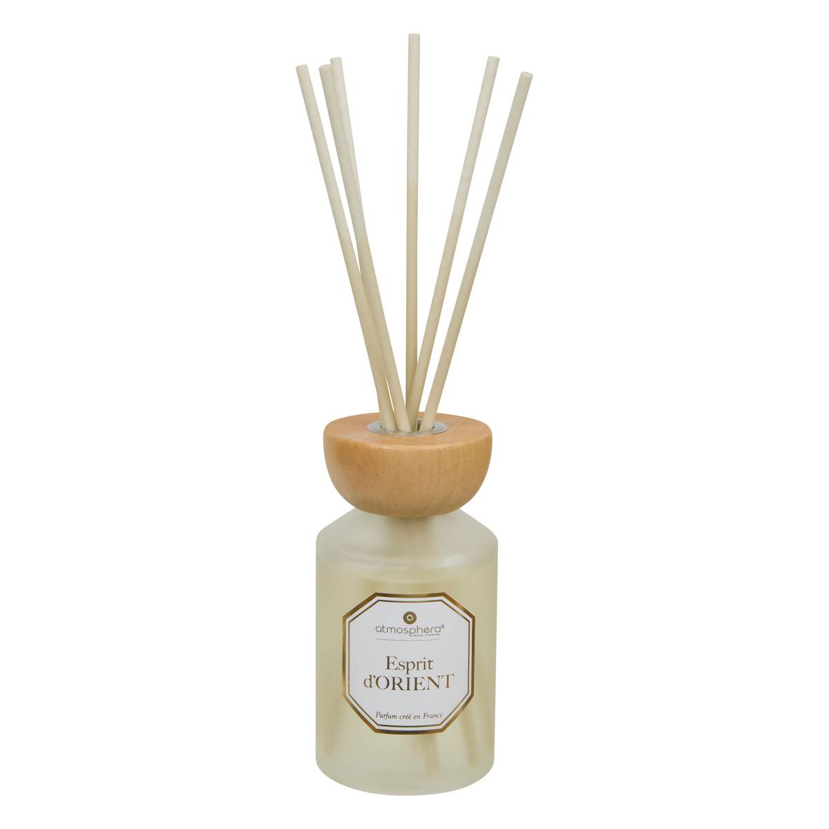 Diffuser "Elisa" Honey - Rose - Amber, Transparent, 200ml