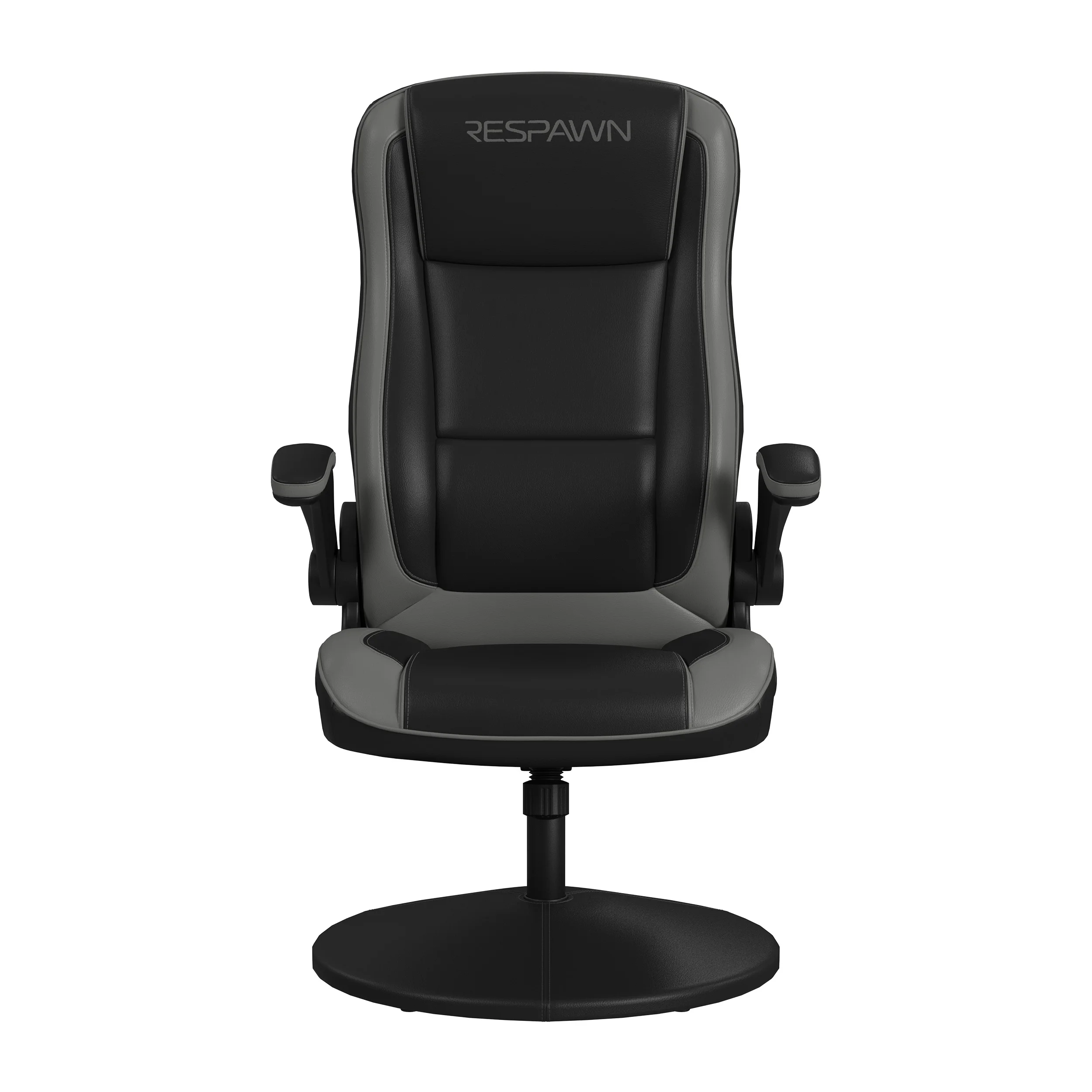 RESPAWN 800 Swivel Rocker Gaming Chair - Ergonomic Floor Gaming Seat with Lumbar Support, Flip Up Armrest, High Back, Pedestal Base, Comfortable No Wheels Console Video Game Rocker Chair - Red - Image 66