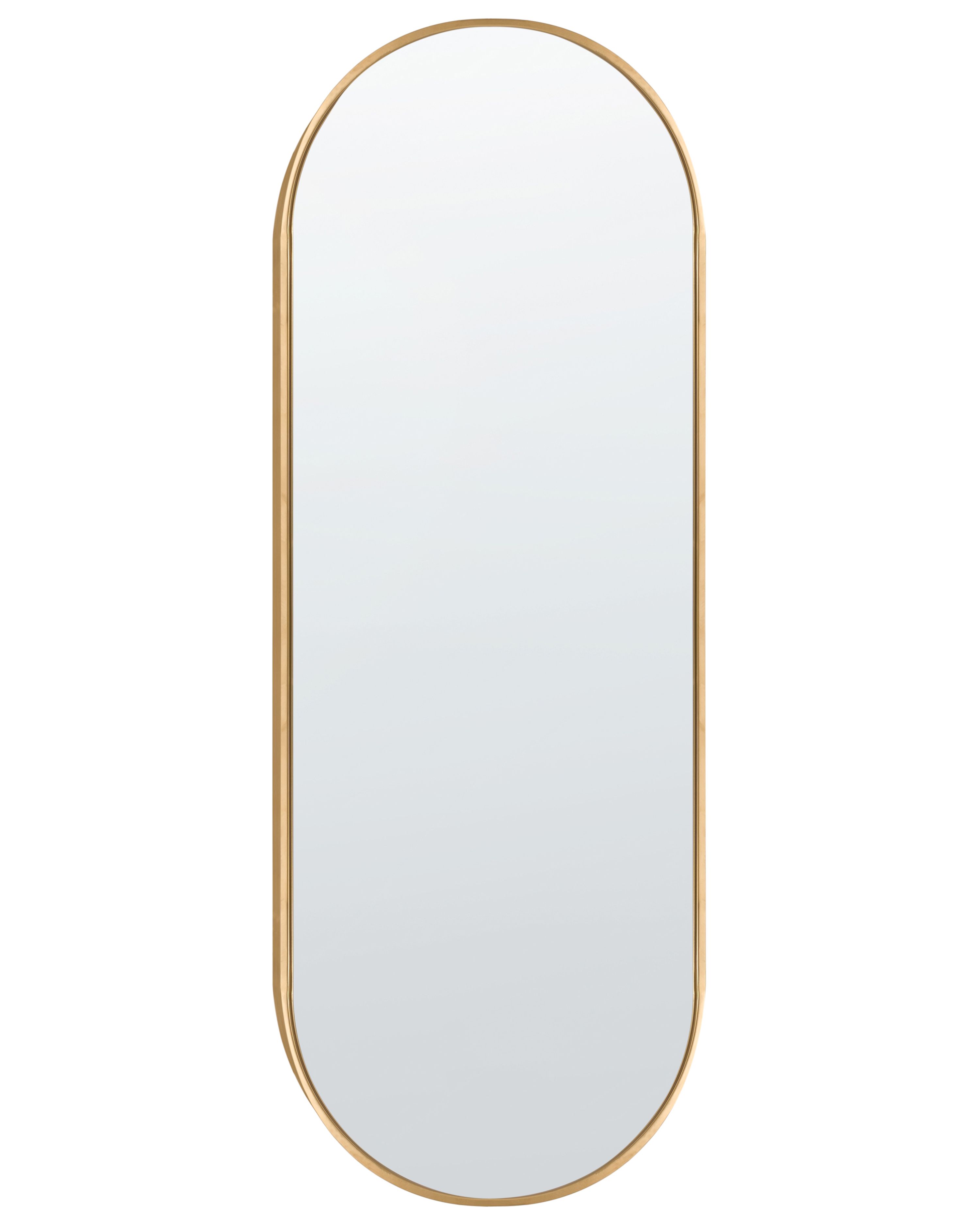 Wall Mirror AZEVILLE 46 cm 122 cm Metal Gold