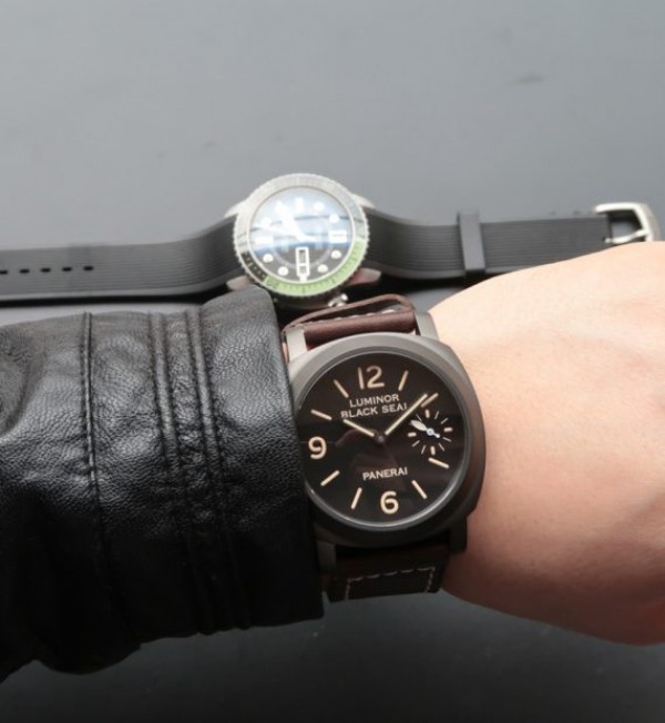 Replica Panerai XF PAM786 Brown Leather Strap P5000 - Top club