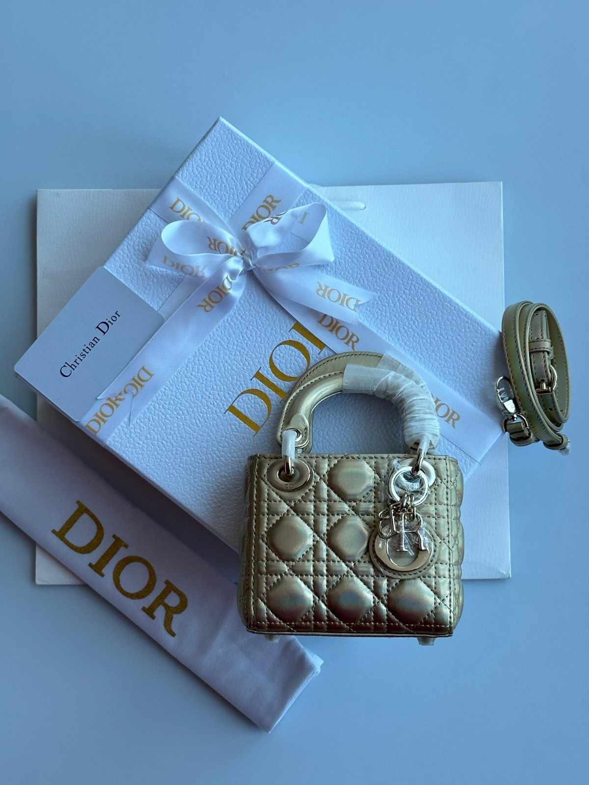 Christian Dior Women’s Lady Dior Micro Bag