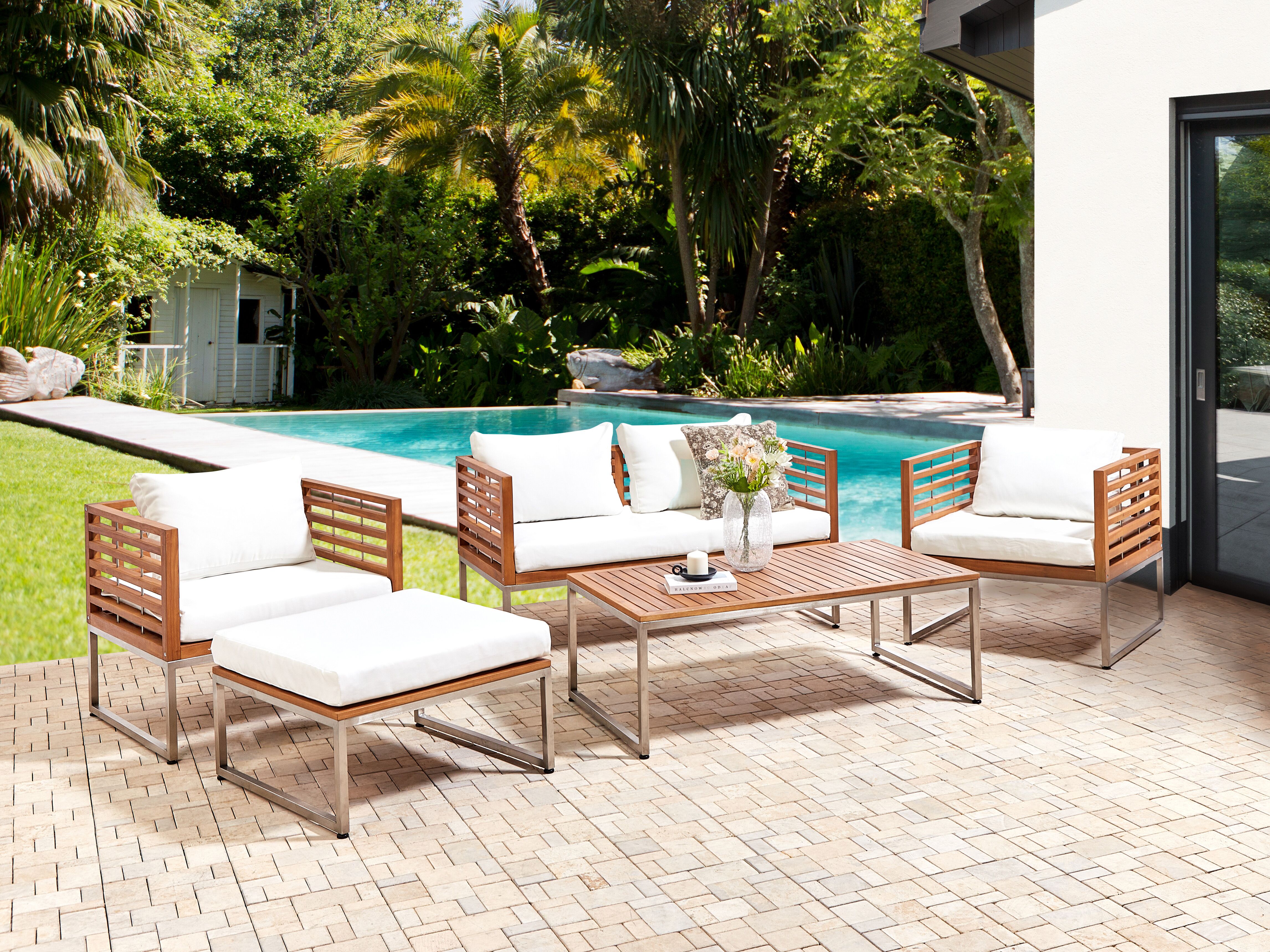 Outdoor Cushion Cover Set BERMUDA Off-White