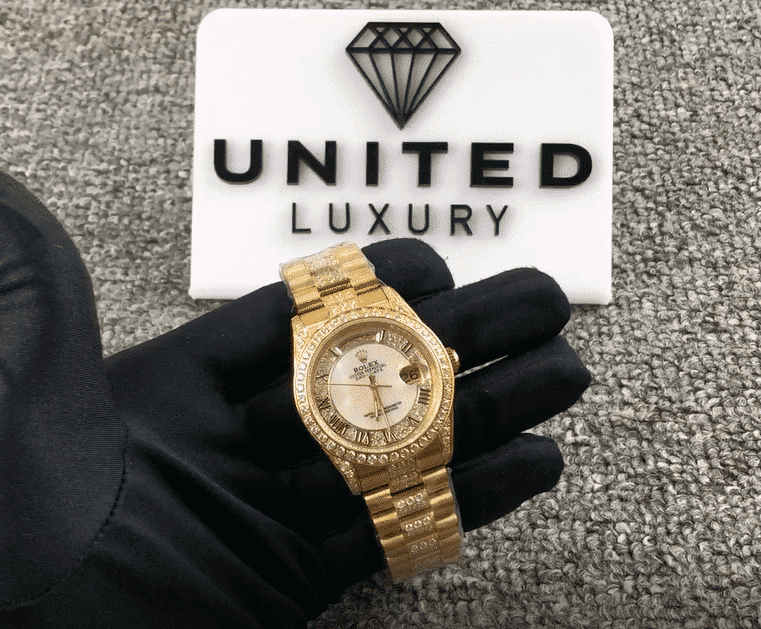 Rolex Datejust Yellow Gold 116626 Replica - Elite Watch Atelier