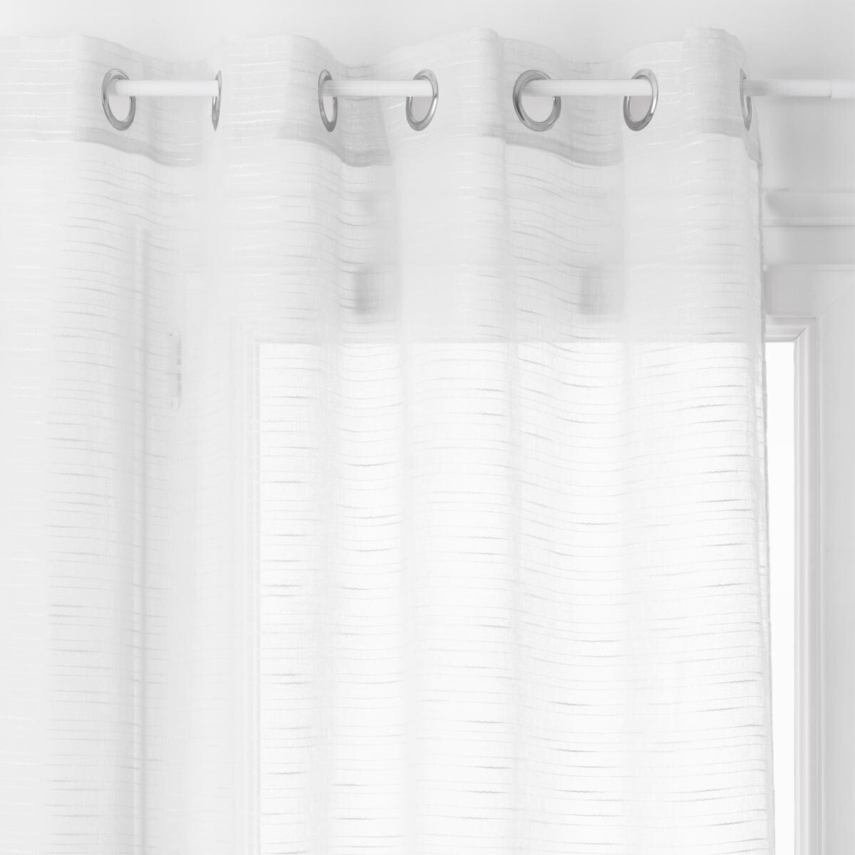 Sheer curtain "Sam" White, 140x240 cm