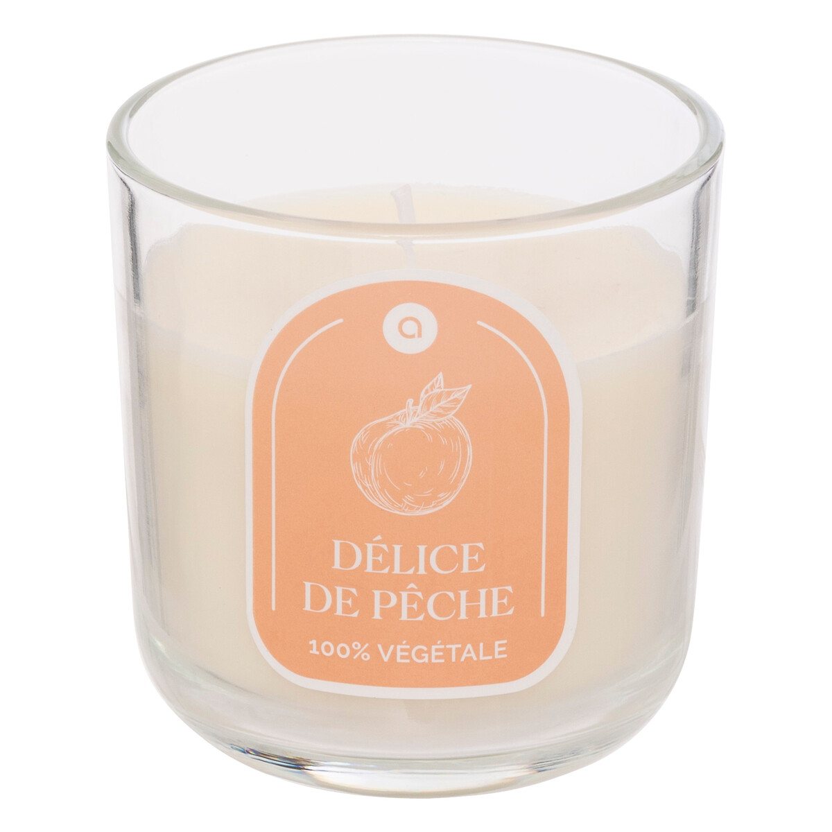 Scented candle "Floa" Peach, 115g