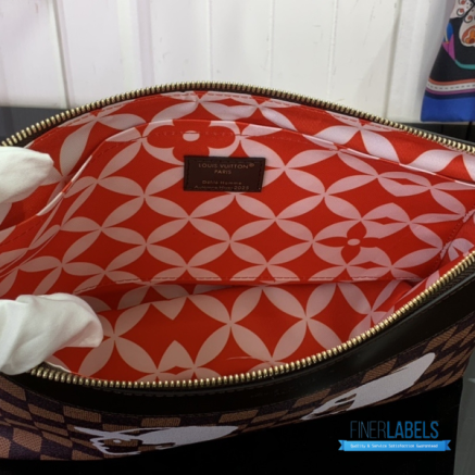 Louis Vuitton Damier Ebene Pochette Voyage Graphic Clutch | Limited Edition Designer Pouch1:1High-quality replica