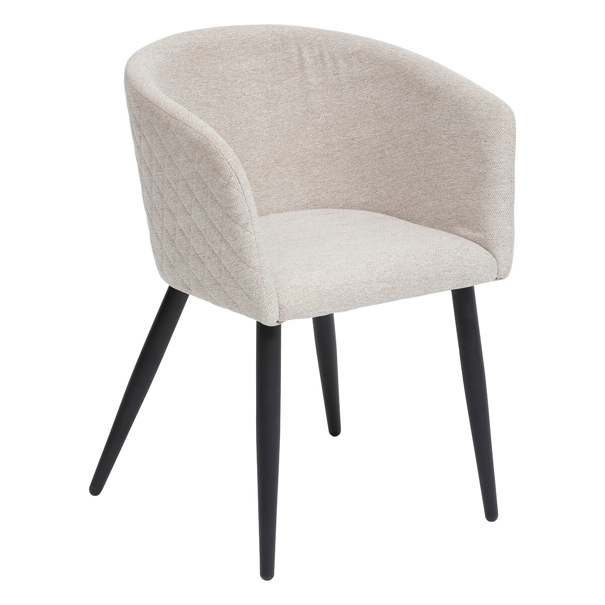 "Marlo" armchair Velvet, Beige