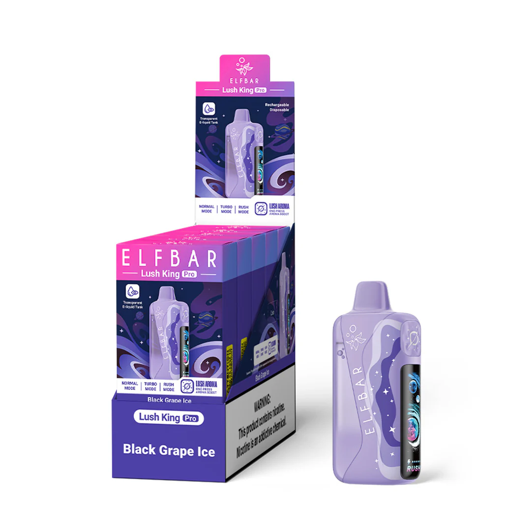 ELFBAR Lush King Pro ładowalny jednorazowy e-papieros (wszystkie smaki)