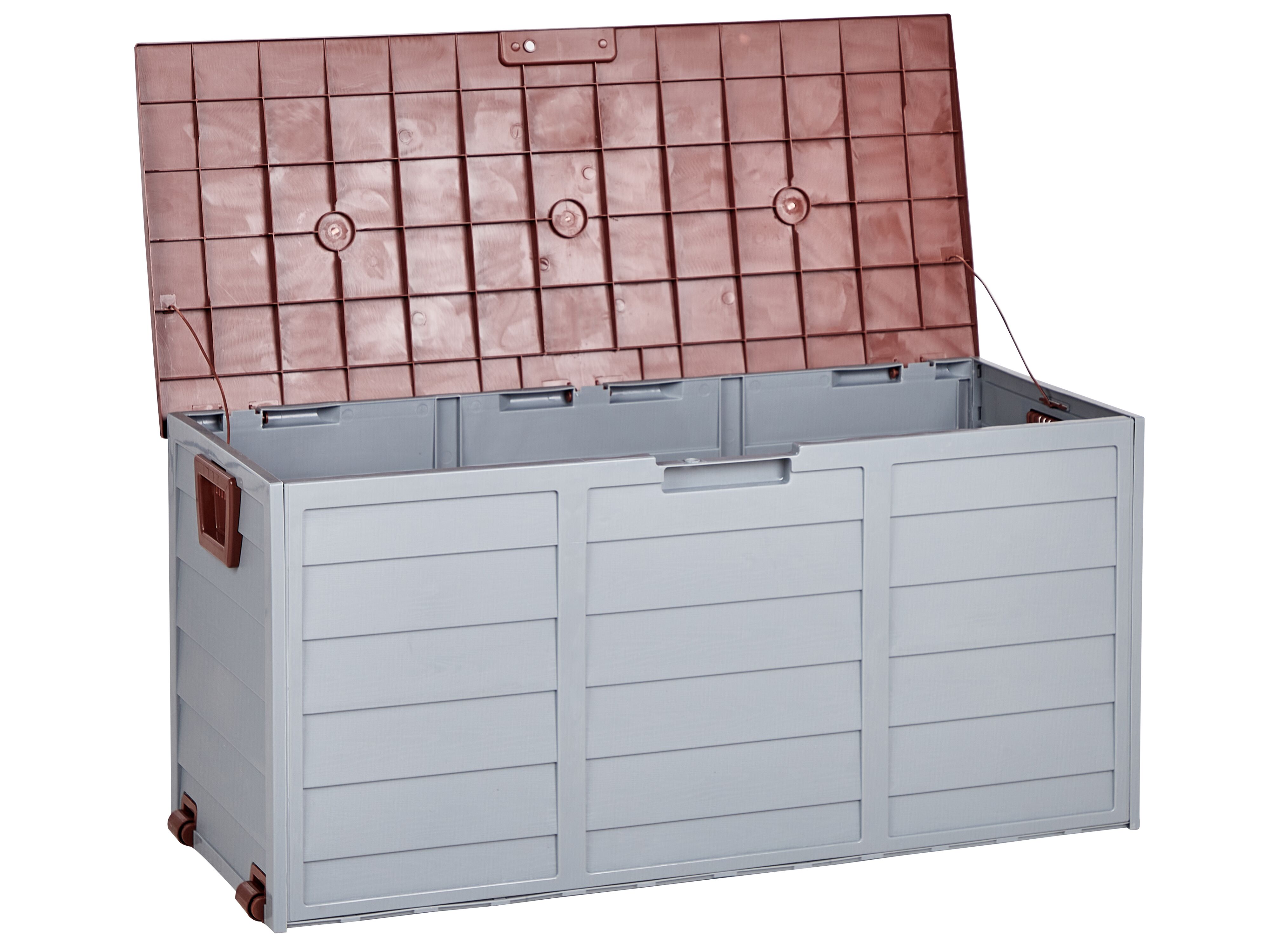 Storage Box LOCARNO 112 cm 50 cm Brown