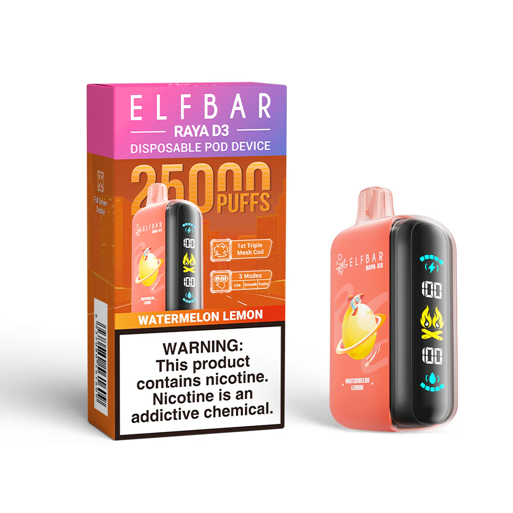 ELFBAR RAYA D3 vape usa e getta (tutti i gusti)