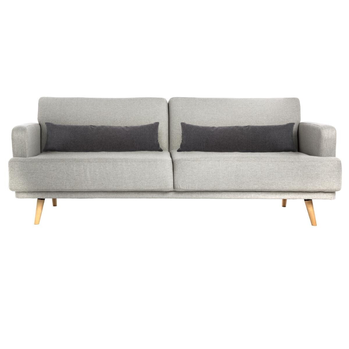 Sofa bed "Jack" 3-seater, Mouse Grey