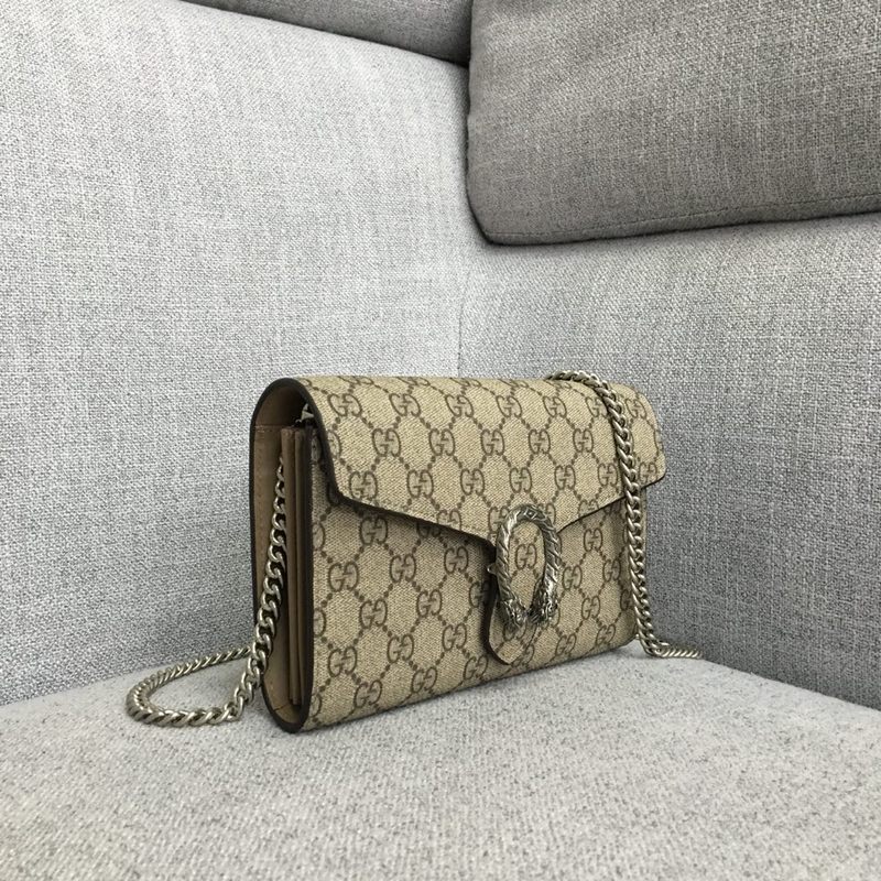 Replica Gucci Dionysus Canvas Chain Wallet1:1High-quality replica